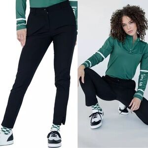 NWT FORE ALL Women's Player Golf Pant size XS in black